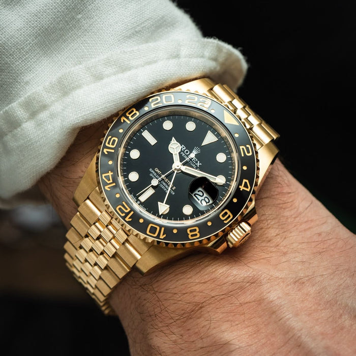 ROLE_X GMT MASTER 2 GOLD BLACK