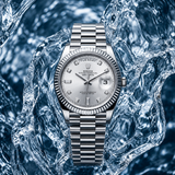 ROLE_X OYSTER PERPETUAL DAY DATE 40 || Silver