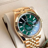 ROLE_X SKY DWELLER || GOLD GREEN