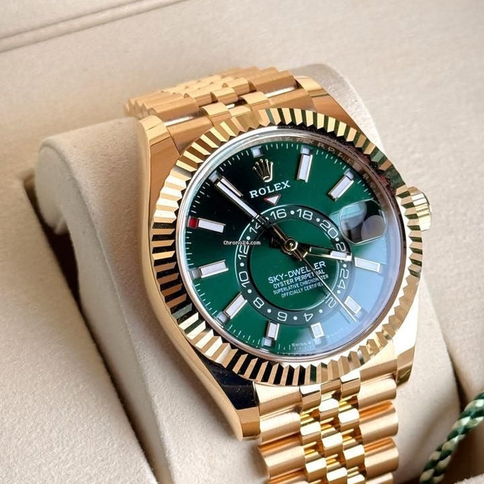 ROLE_X SKY DWELLER || GOLD GREEN