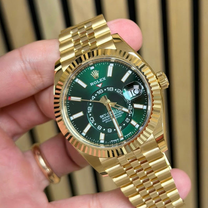 ROLE_X SKY DWELLER || GOLD GREEN
