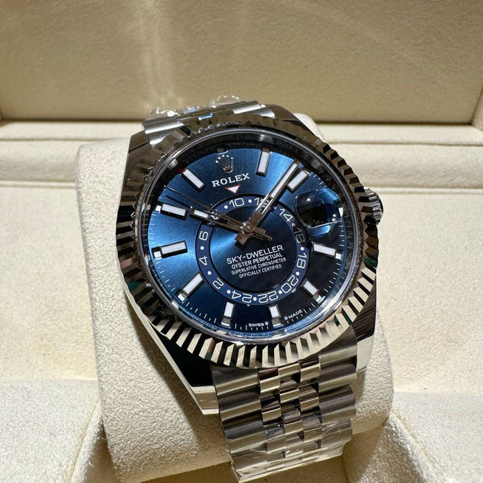 ROLE_X SKY DWELLER || SILVER BLUE