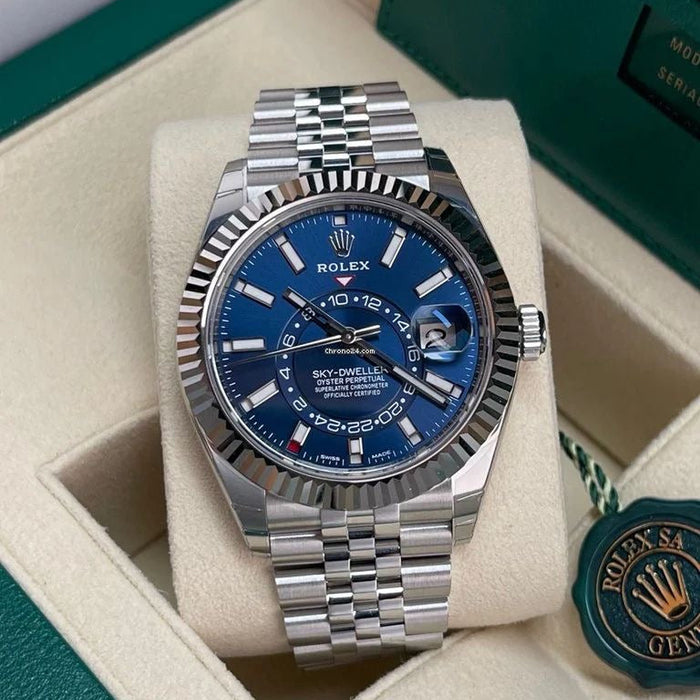 ROLE_X SKY DWELLER || SILVER BLUE