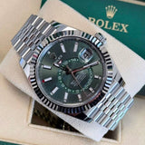 ROLE_X SKY DWELLER || SILVER GREEN