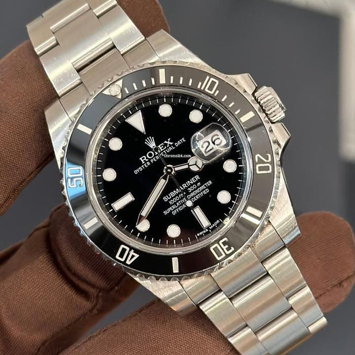 ROLEX SUBMARINER || SILVER BLACK