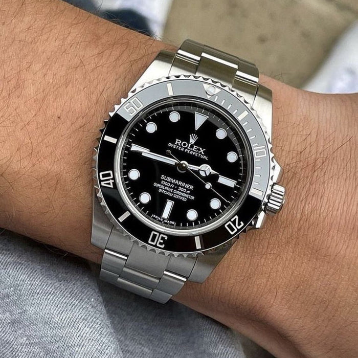 ROLEX SUBMARINER || SILVER BLACK