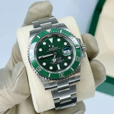 ROLEX SUBMARINER || SILVER GREEN HULK EDITION