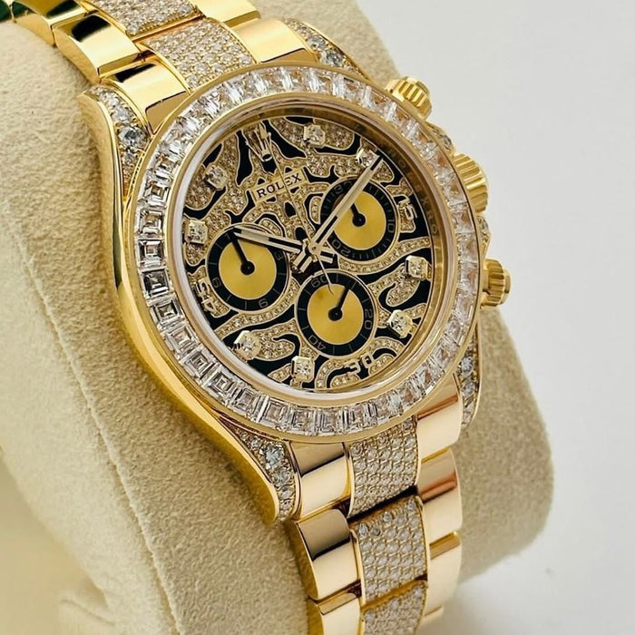 ROLEX TIGER CHAIN || GOLD