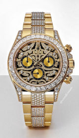 ROLEX TIGER CHAIN || GOLD