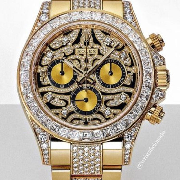 ROLEX TIGER CHAIN || GOLD