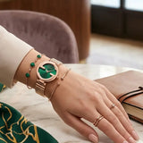 Gucci women || Rose gold Green