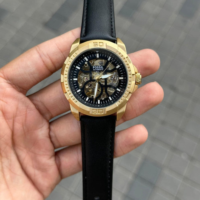 Fossil Bronson Automatic Gold