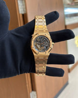 Audemars piguet Royal oak Skeleton dial || Copper Gold premium quality