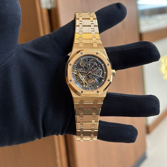 Audemars piguet Royal oak Skeleton dial || Copper Gold premium quality