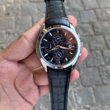 Tissot 1853 Couturier Black Leather
