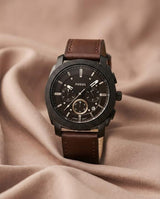 Fossil chronograph Leather