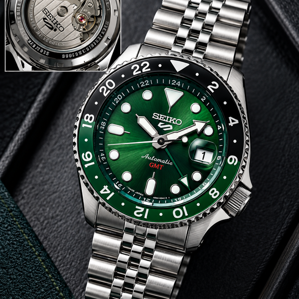 *Sei*_ko 5 Sports GMT Movement Like Automatic