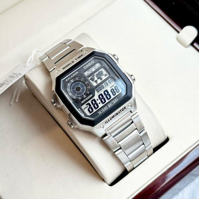 Casio illuminator AE 1200 WHD 1AV J1868