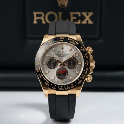 Rolee_x Oyster Perpetual Daytona Gold Grey