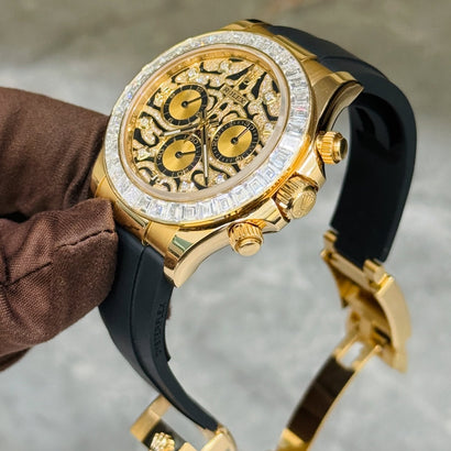 Ro*ex Eye Of The Tiger Silicon Belt Edition Premium Quality Luxury Watch premiumwearing.store